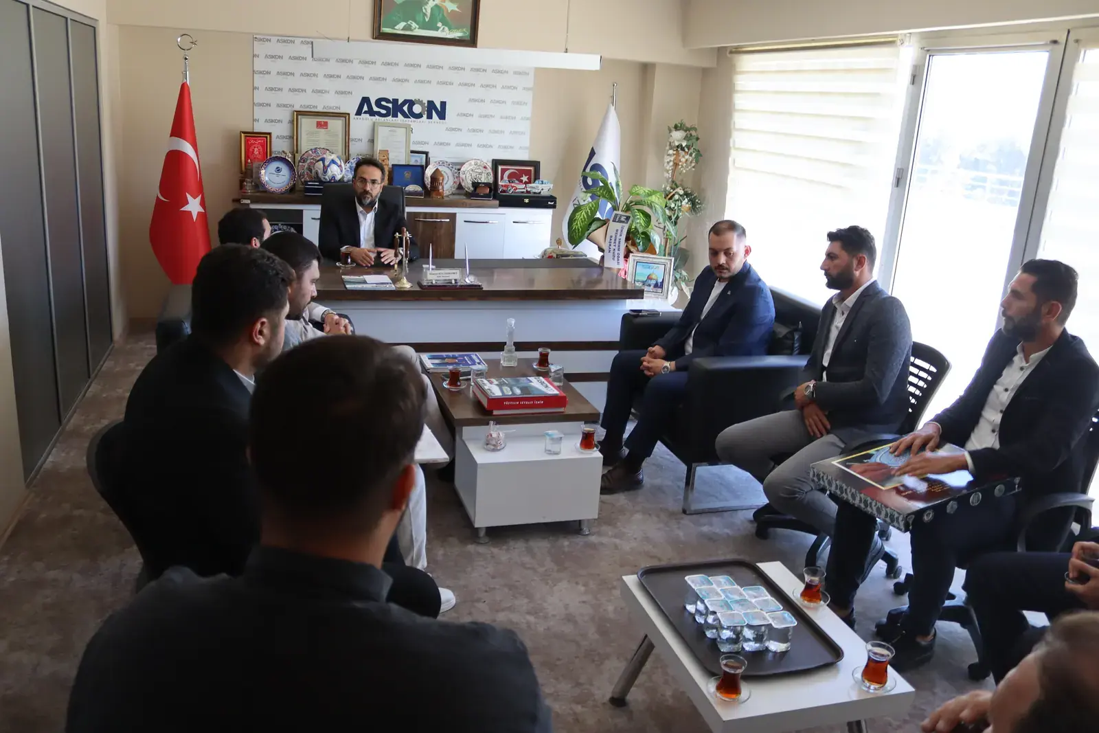TÜGVA İzmir’den ASKON İzmir’e Ziyaret — 1. kare